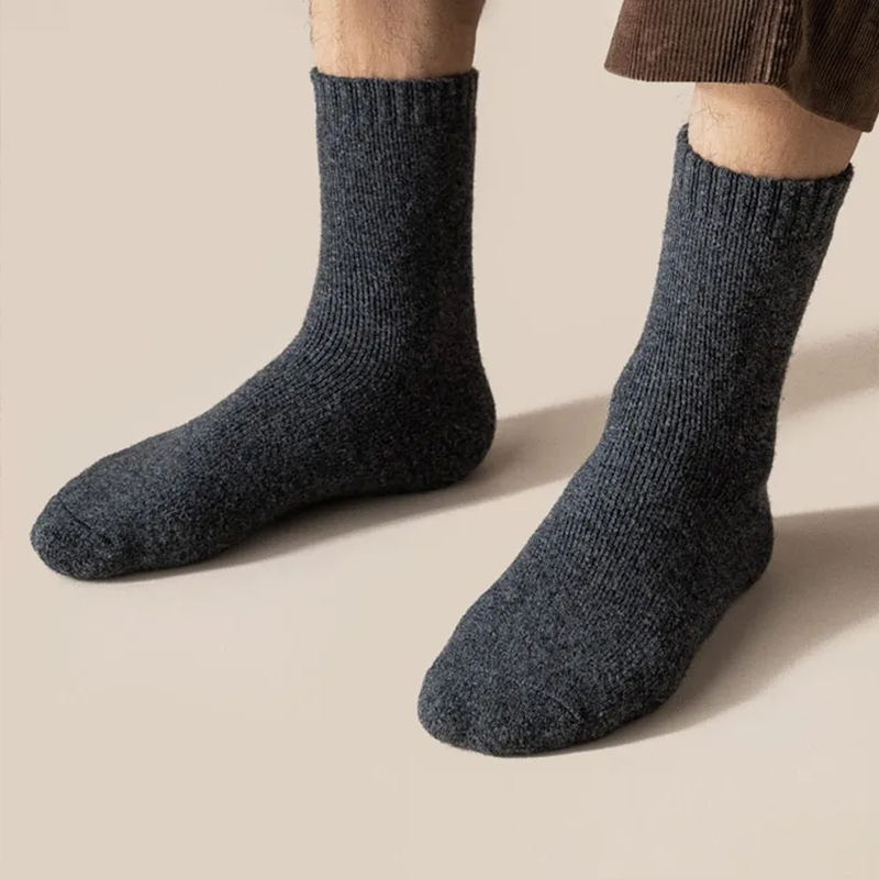 1 Pairs Winter Warm Women Sock - Thermal Sock Wool บทวิจารณ์และราคา