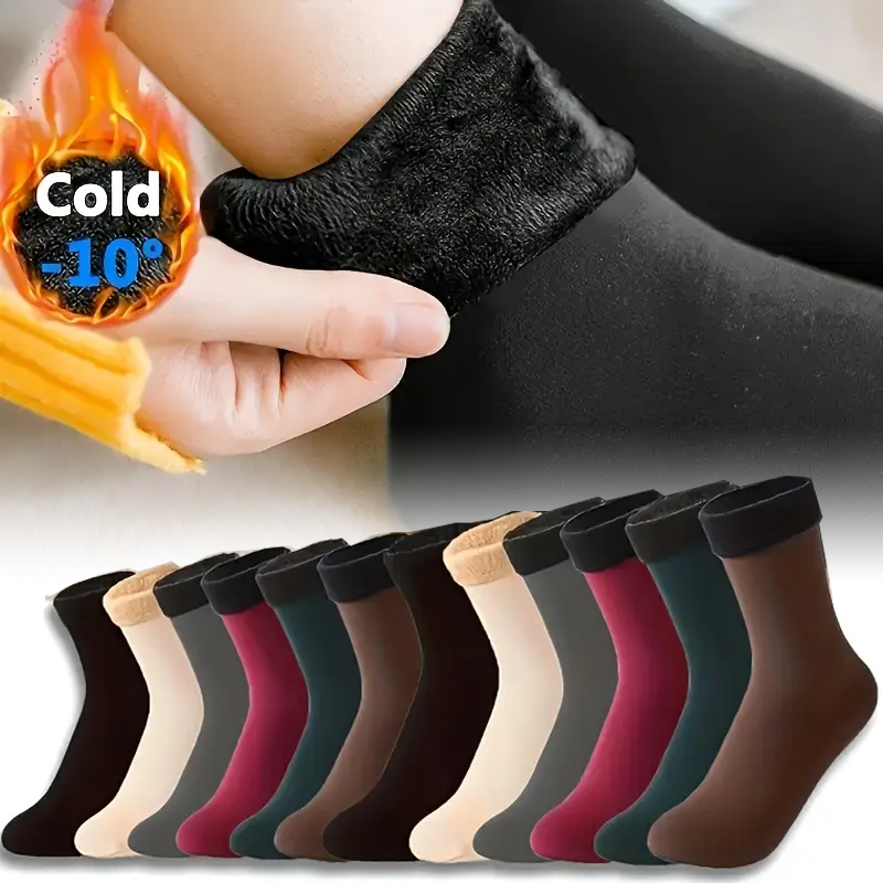 1-20Pairs Women Winter Warm Sh - Thermal Sock Wool บทวิจารณ์และราคา