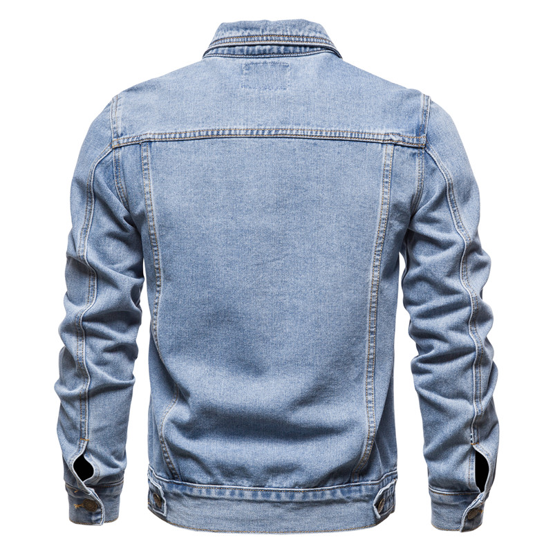 2025 Autumn Men Solid Denim Ja - Down Jacket Packable บทวิจารณ์และราคา