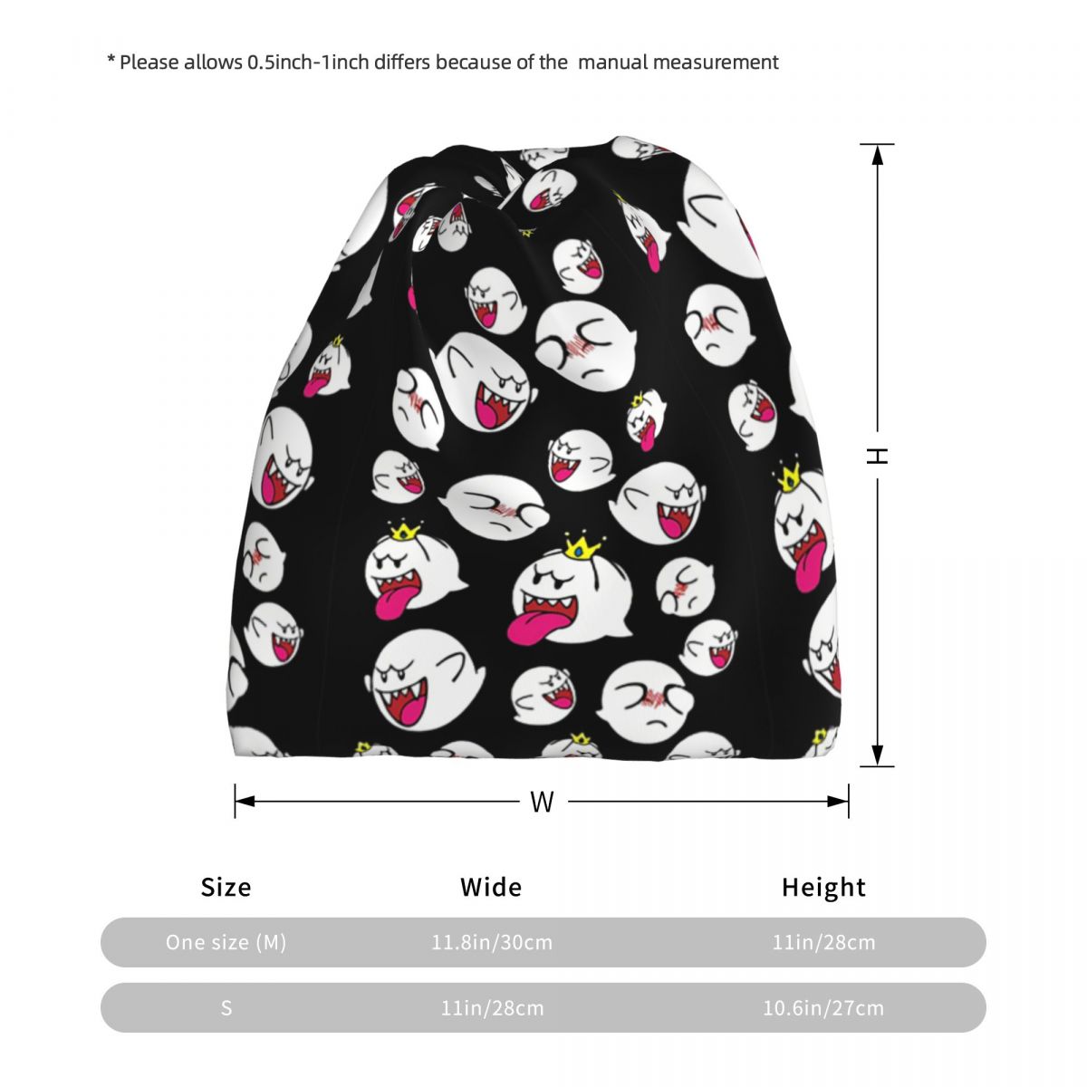 King Boo Bandana Neck Gaiter M - Knit Beanie Hat Warm บทวิจารณ์และราคา