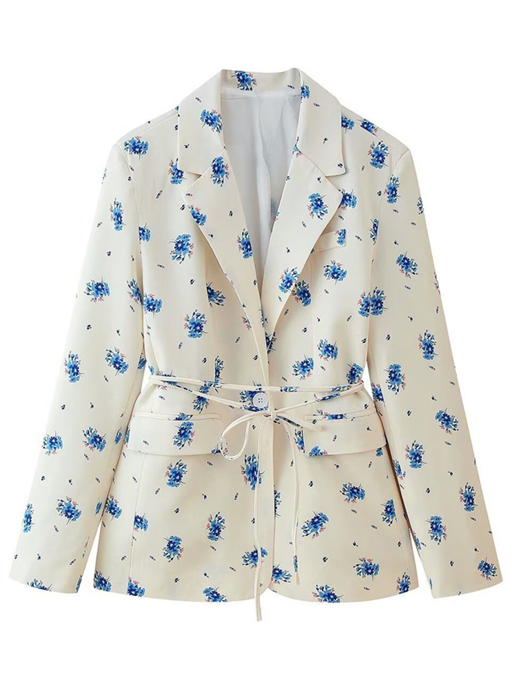 FSMG Elegant Flower Printed Lo - Down Jacket Packable บทวิจารณ์และราคา