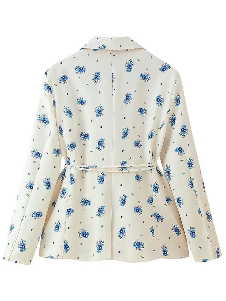 FSMG Elegant Flower Printed Lo - Down Jacket Packable บทวิจารณ์และราคา