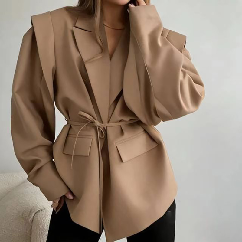 Oversized Blazer Jacket Women  - Down Jacket Packable บทวิจารณ์และราคา