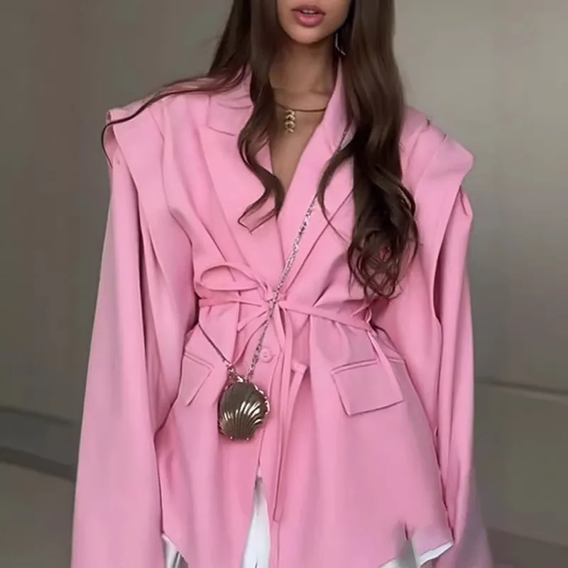 Oversized Blazer Jacket Women  - Down Jacket Packable บทวิจารณ์และราคา