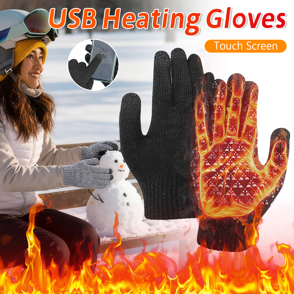 5V Heated Gloves Motorcycle To - Touch Screen Gloves บทวิจารณ์และราคา