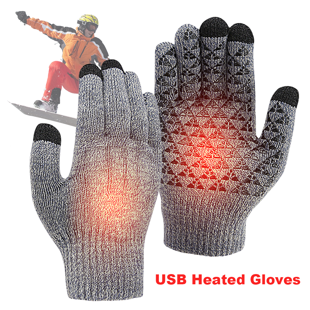5V Heated Gloves Motorcycle To - Touch Screen Gloves บทวิจารณ์และราคา