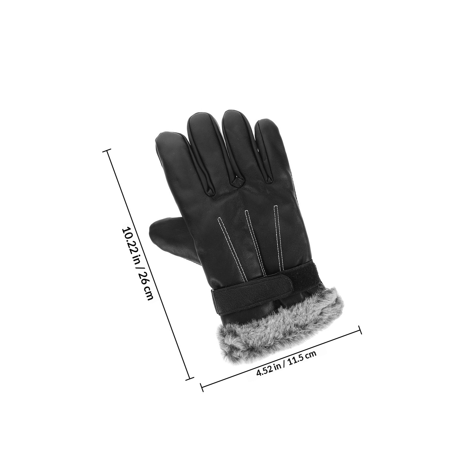1Pair Men's Winter Ski Gloves  - Snow Glove Insulated บทวิจารณ์และราคา