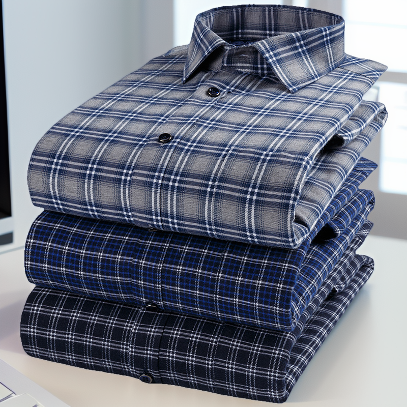 Men's Winter Flannel Shirt, Lo - Flannel Shirt Lined บทวิจารณ์และราคา