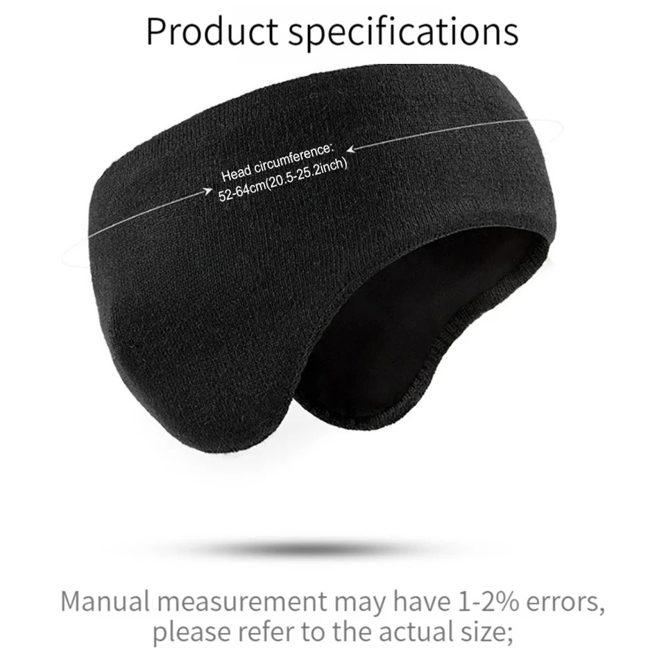 Winter Warm Earmuffs for Women - Fleece Ear Warmer Band บทวิจารณ์และราคา