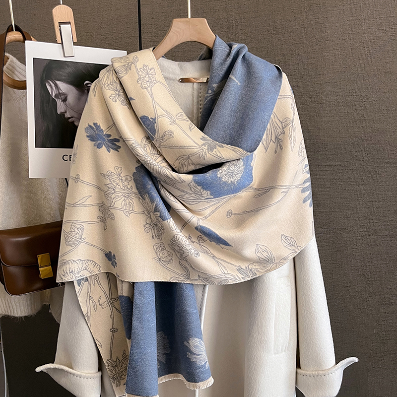 Winter Warm Cashmere Scarf for - Cashmere Pashmina Wrap บทวิจารณ์และราคา