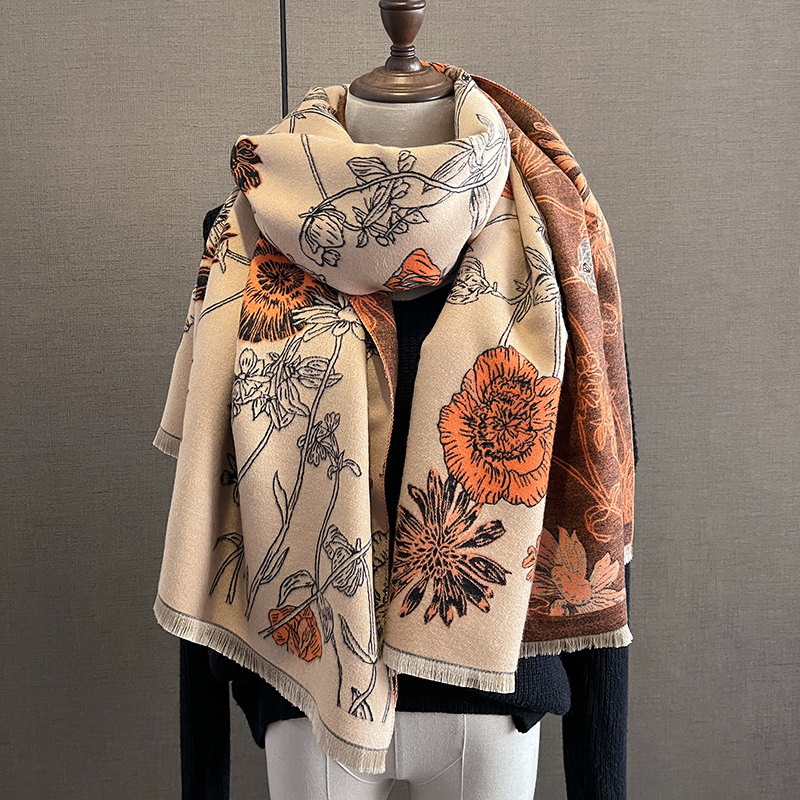 Winter Warm Cashmere Scarf for - Cashmere Pashmina Wrap บทวิจารณ์และราคา