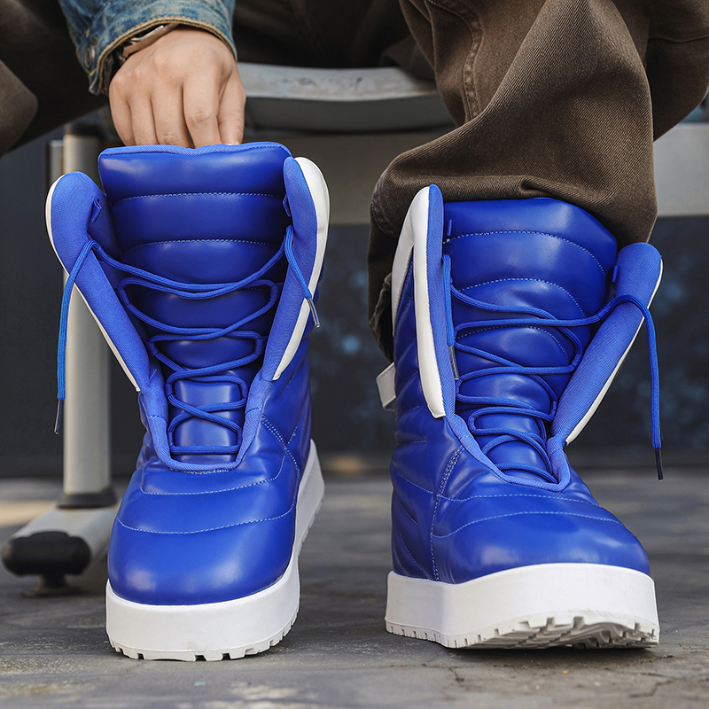 men boots 2025 New Winter Slip - Waterproof Winter Boot บทวิจารณ์และราคา