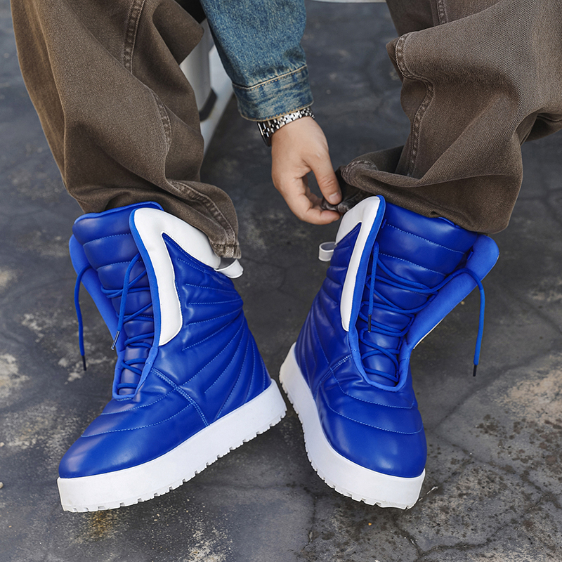 men boots 2025 New Winter Slip - Waterproof Winter Boot บทวิจารณ์และราคา