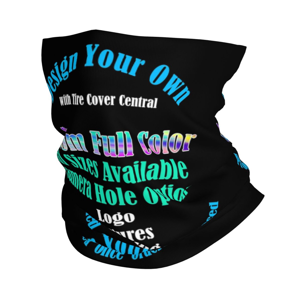 Custom Custom Your Design Prin - Neck Gaiter Fleece บทวิจารณ์และราคา