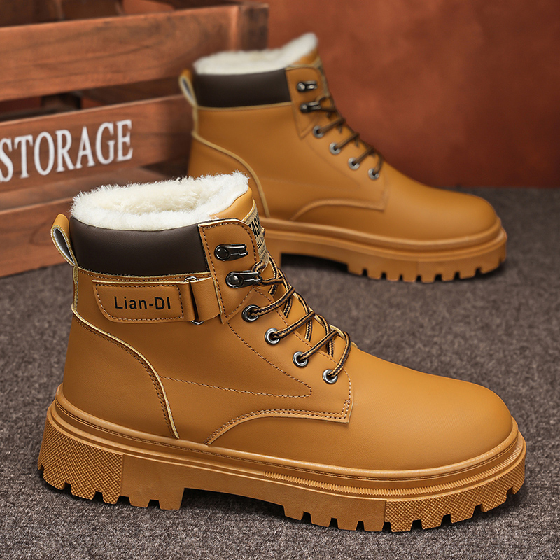 Winter Fleece-Lined Warm High- - Waterproof Winter Boot บทวิจารณ์และราคา