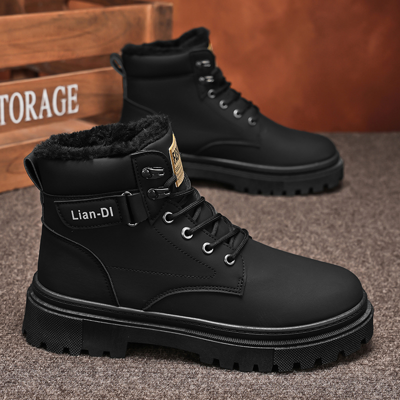Winter Fleece-Lined Warm High- - Waterproof Winter Boot บทวิจารณ์และราคา