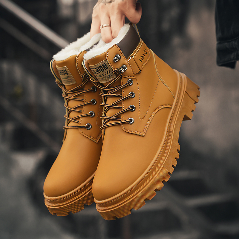 Winter Fleece-Lined Warm High- - Waterproof Winter Boot บทวิจารณ์และราคา
