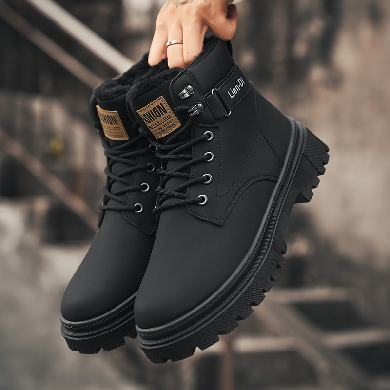Winter Fleece-Lined Warm High- - Waterproof Winter Boot บทวิจารณ์และราคา