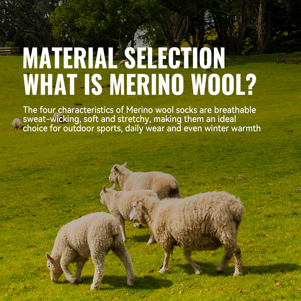 WRELS 1/2/3 Merino Wool Socks  - Thermal Sock Wool บทวิจารณ์และราคา