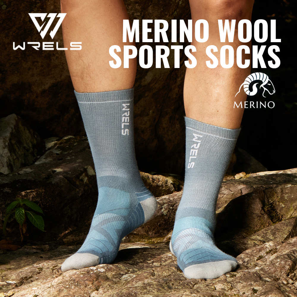 WRELS 1/2/3 Merino Wool Socks  - Thermal Sock Wool บทวิจารณ์และราคา