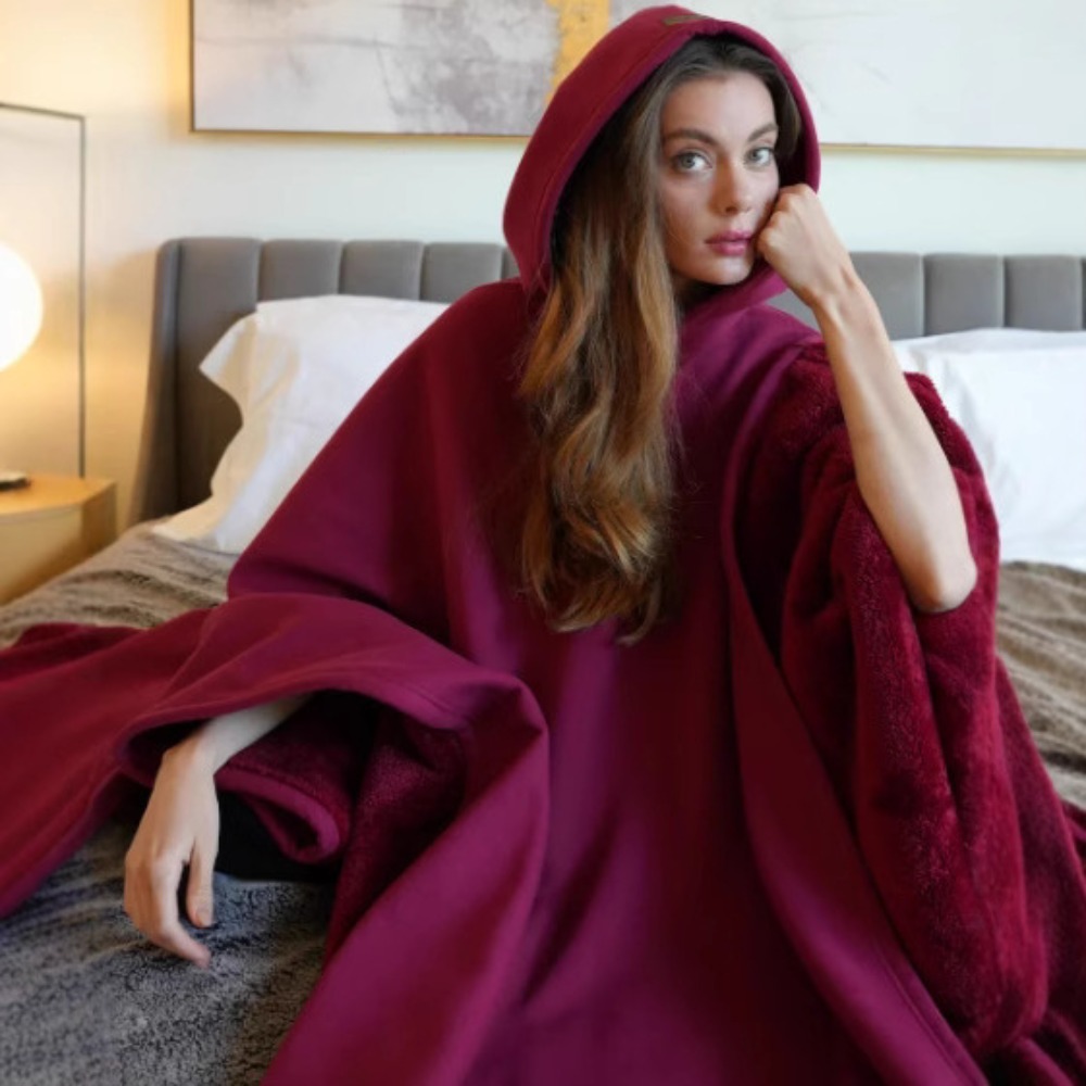Good Quality Indio Cloak Hoodi - Shawl Wrap Winter บทวิจารณ์และราคา