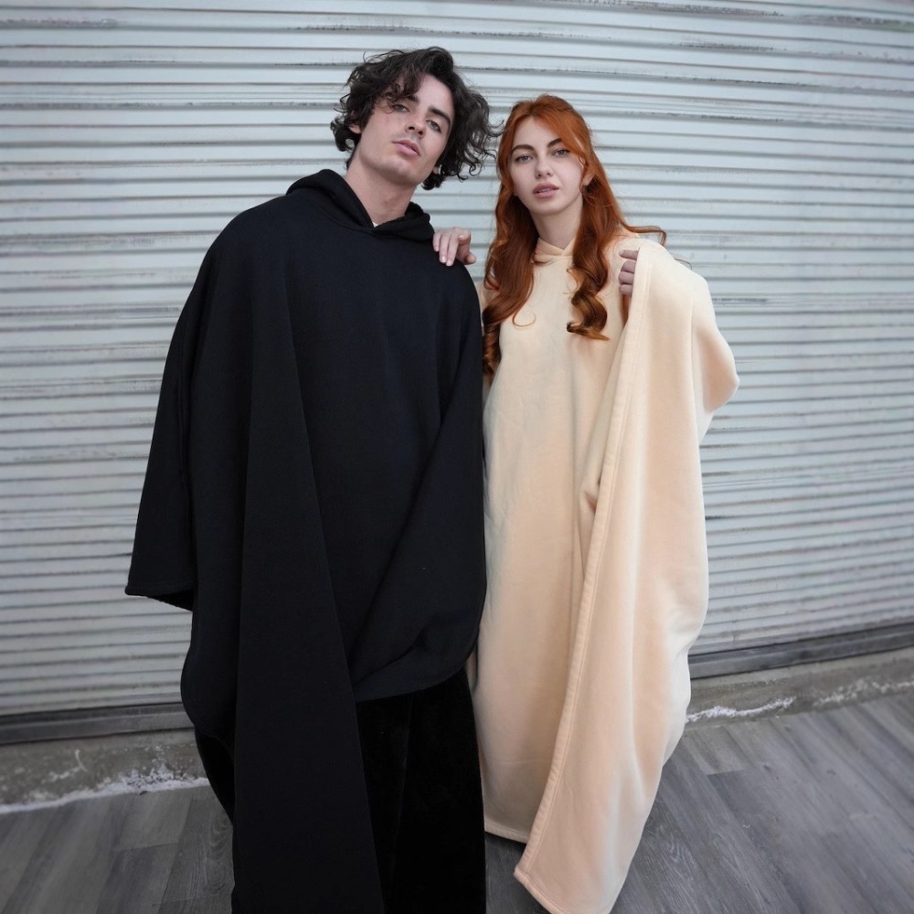 Good Quality Indio Cloak Hoodi - Shawl Wrap Winter บทวิจารณ์และราคา