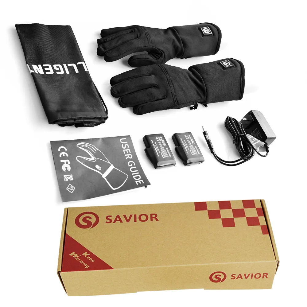 Savior Heated Waterproof Windp - Touch Screen Gloves บทวิจารณ์และราคา