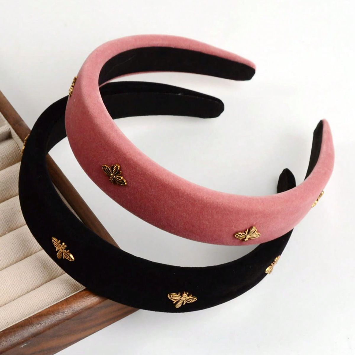 Little Bee Black Velvet Headba - Winter Headband Fleece บทวิจารณ์และราคา