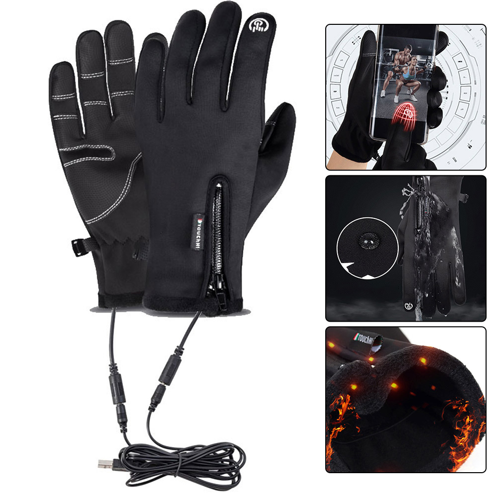 USB Touch Screen Gloves Heatin - Touch Screen Gloves บทวิจารณ์และราคา