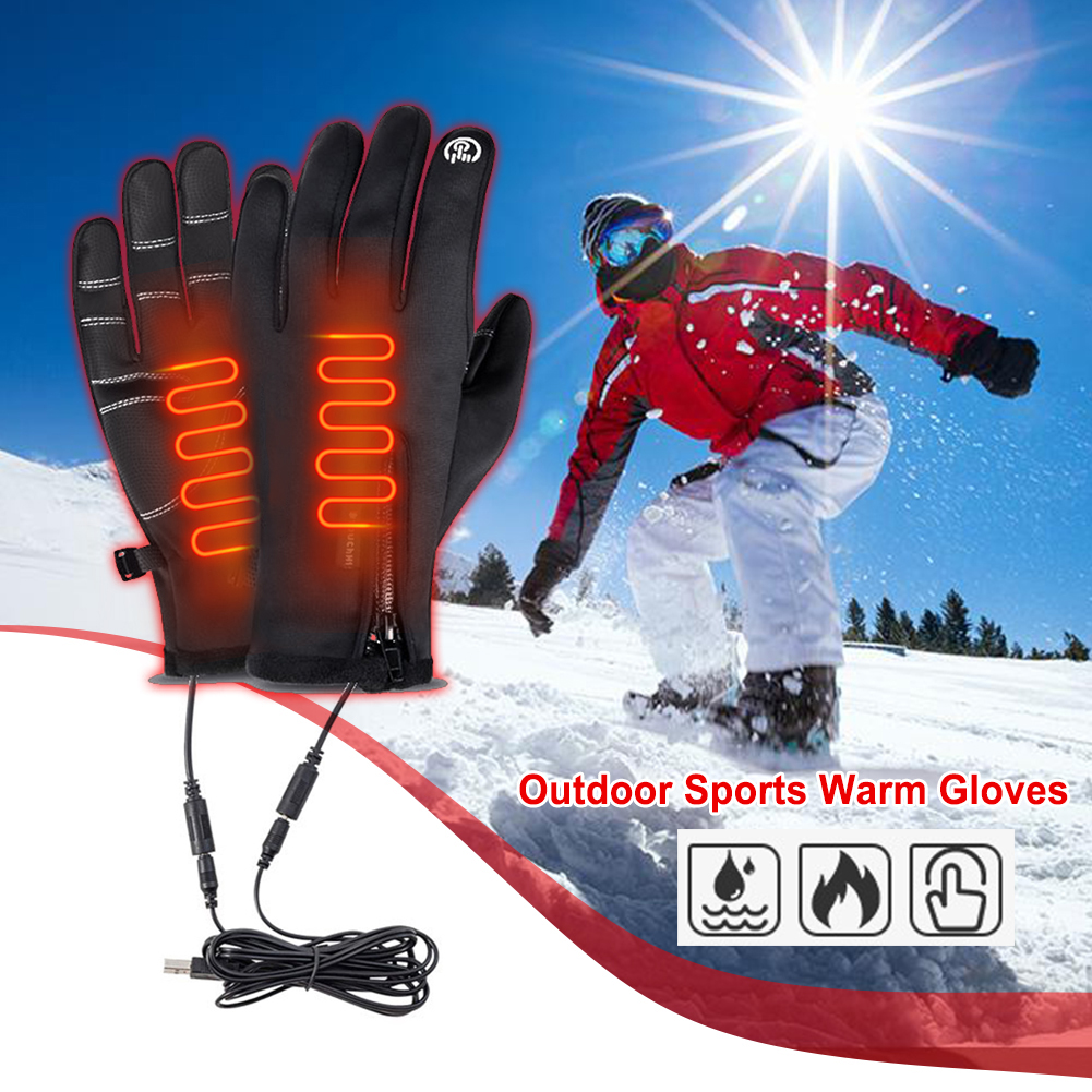 USB Touch Screen Gloves Heatin - Touch Screen Gloves บทวิจารณ์และราคา