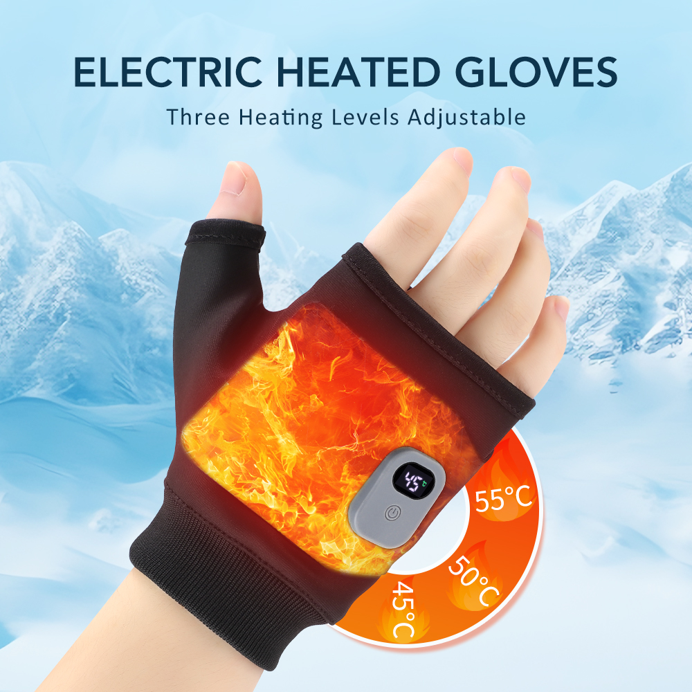 3 Levels Heating Gloves 360° T - Hand Warmer Electric บทวิจารณ์และราคา