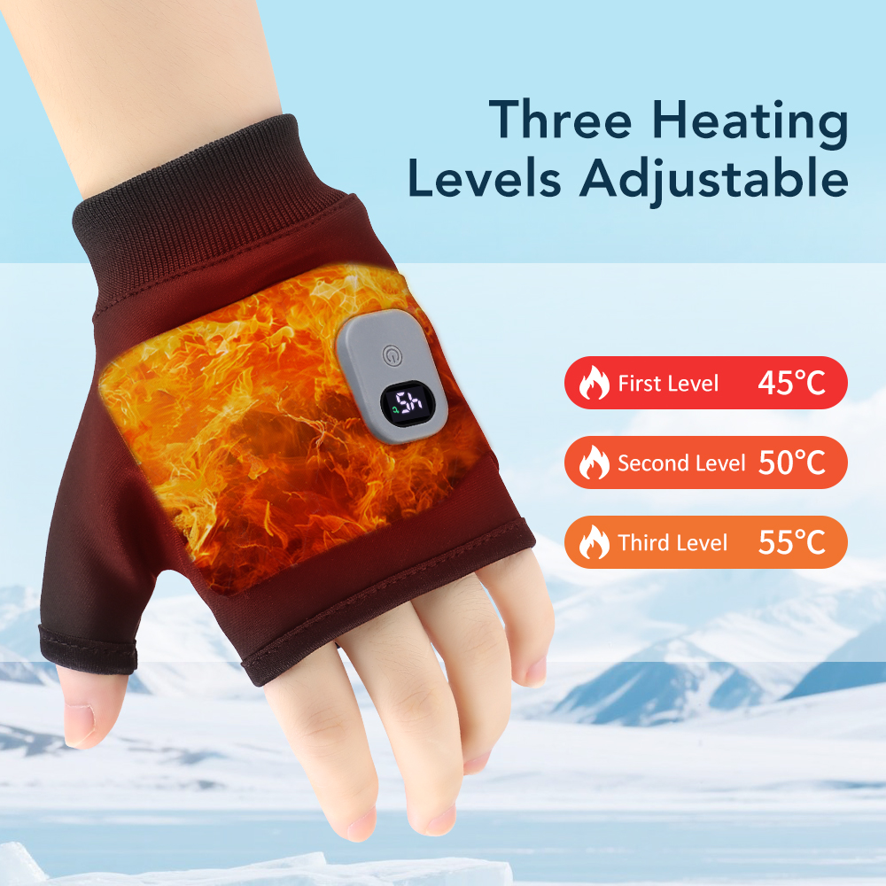 3 Levels Heating Gloves 360° T - Hand Warmer Electric บทวิจารณ์และราคา