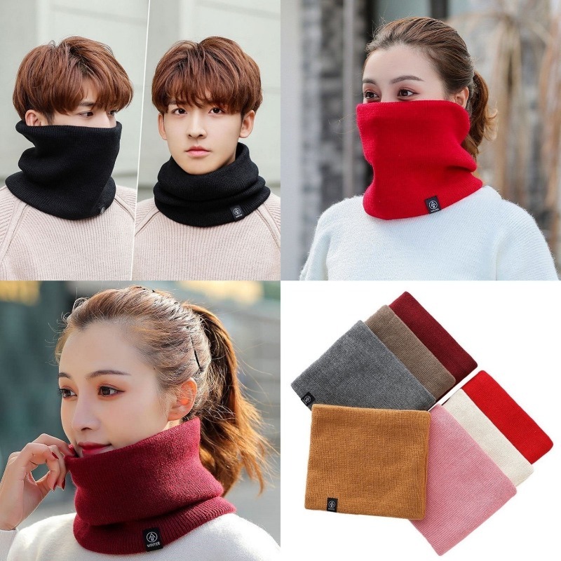 Unisex Fleece Lined Thickened  - Neck Gaiter Fleece บทวิจารณ์และราคา