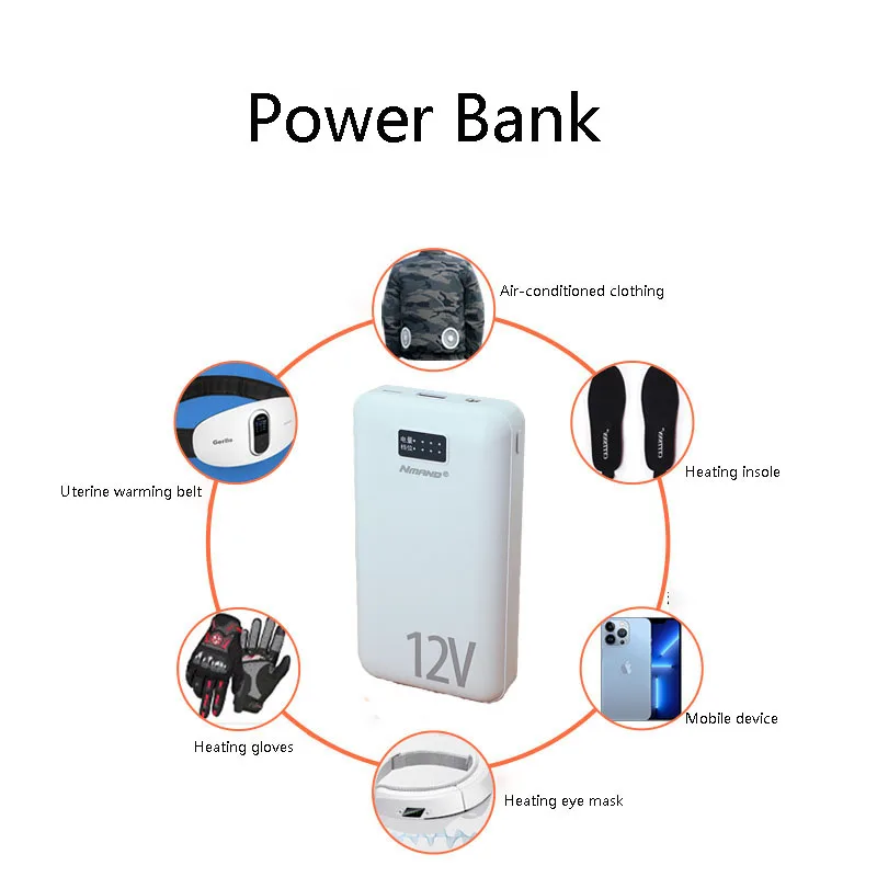 air conditioning clothes batte - Heated Vest Battery บทวิจารณ์และราคา