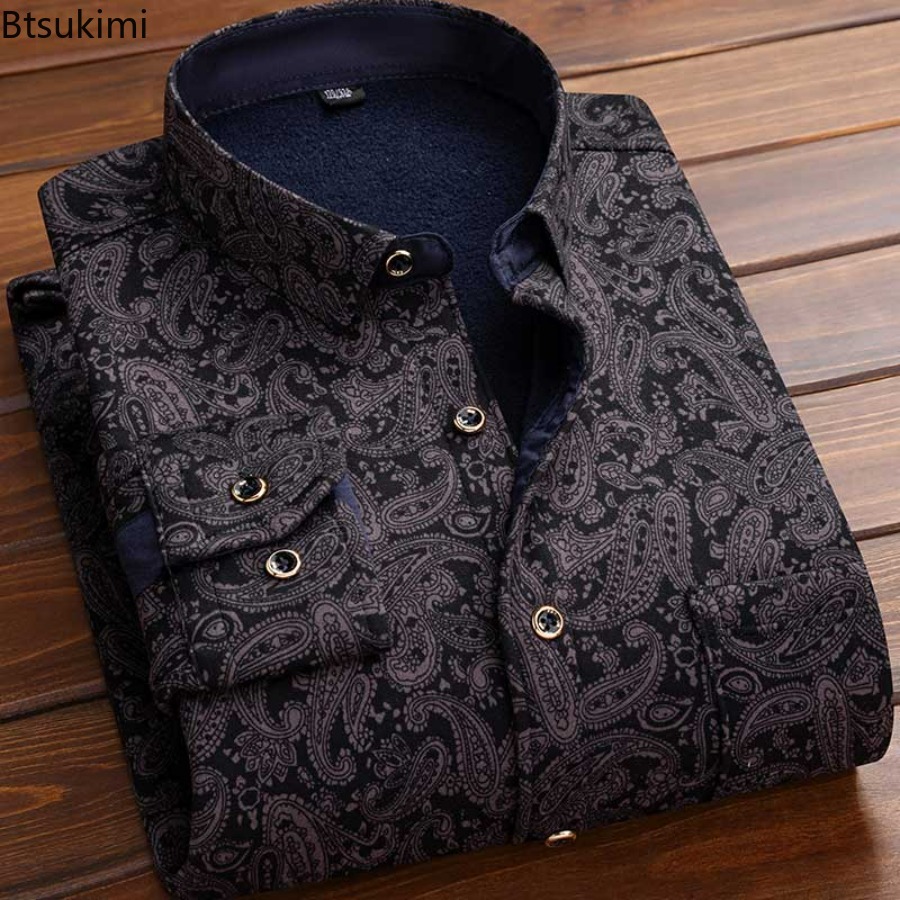Flannel Men Shirt 2026 Autumn  - Flannel Shirt Lined บทวิจารณ์และราคา