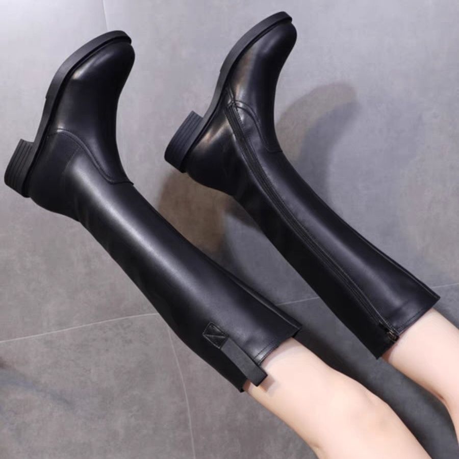 Autumn Winter Fleece-Lined Bla - Waterproof Winter Boot บทวิจารณ์และราคา