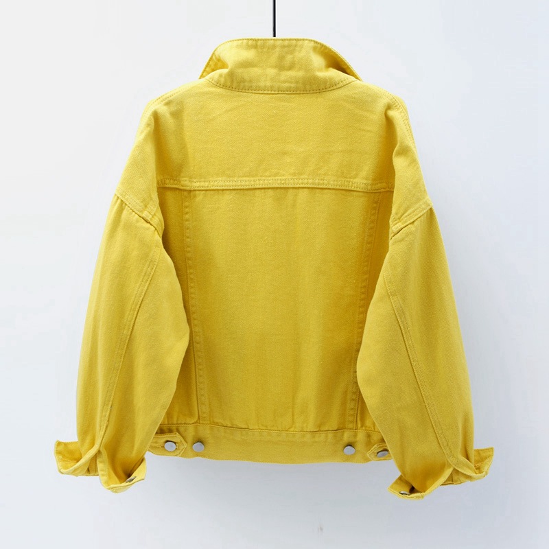 Solid Short Women's Denim Coat - Down Jacket Packable บทวิจารณ์และราคา