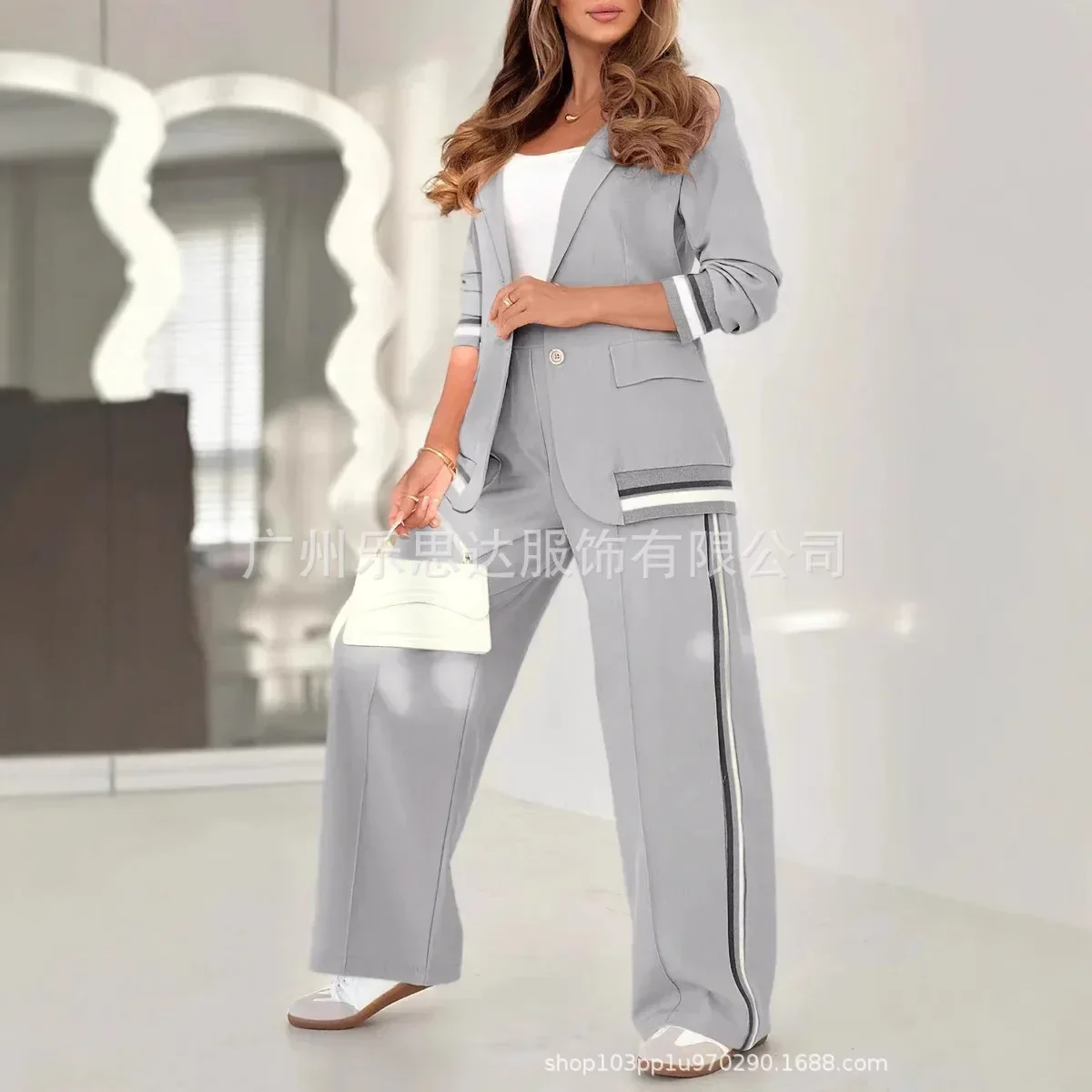 Women Suit Jacket 2 Piece Sets - Down Jacket Packable บทวิจารณ์และราคา