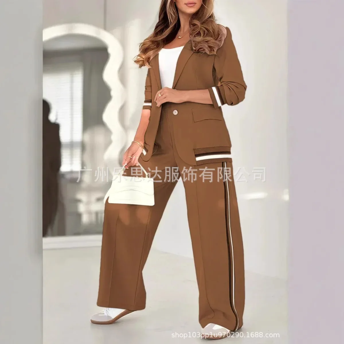 Women Suit Jacket 2 Piece Sets - Down Jacket Packable บทวิจารณ์และราคา