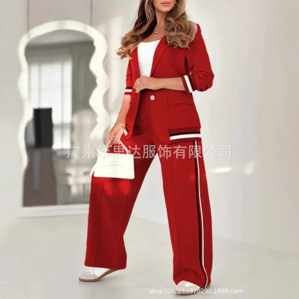 Women Suit Jacket 2 Piece Sets - Down Jacket Packable บทวิจารณ์และราคา