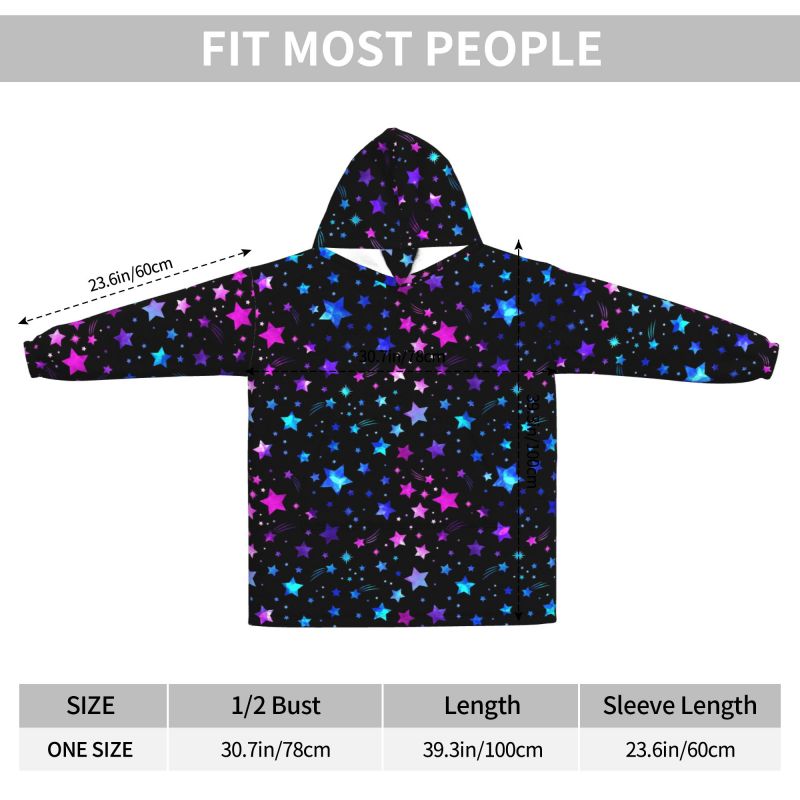 Space Galaxy Constellation Zod - Sherpa Hoodie Fleece บทวิจารณ์และราคา