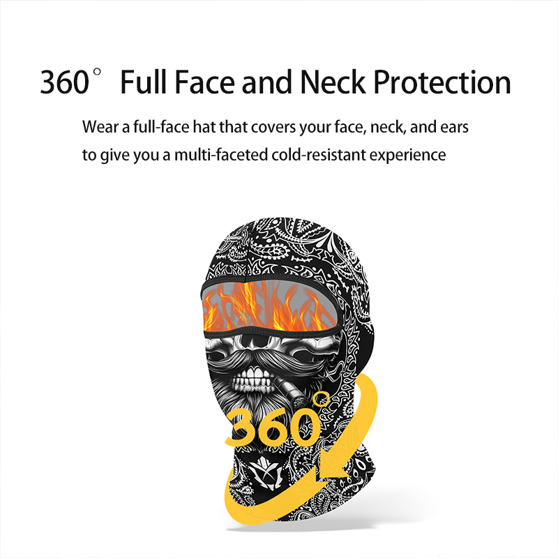 Winter Warm Plus Velvet Balacl - Balaclava Ski Mask บทวิจารณ์และราคา