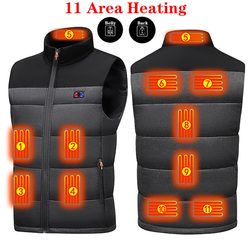 2025 New Heated Vest for Men W - Heated Vest Battery บทวิจารณ์และราคา