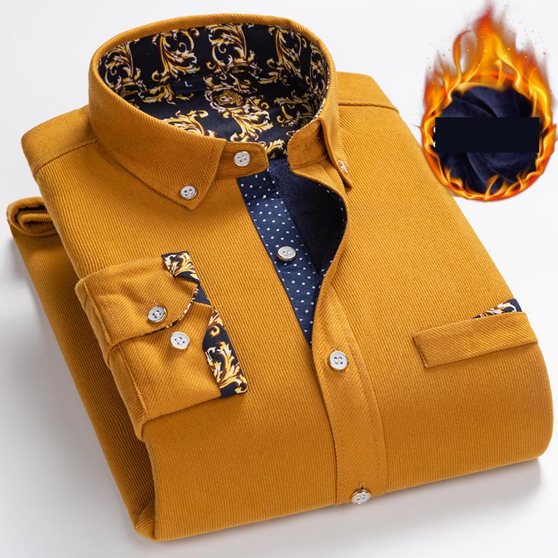 Thermal Men's Heavyweight Cord - Flannel Shirt Lined บทวิจารณ์และราคา