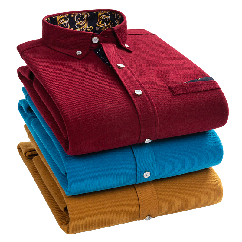 Thermal Men's Heavyweight Cord - Flannel Shirt Lined บทวิจารณ์และราคา